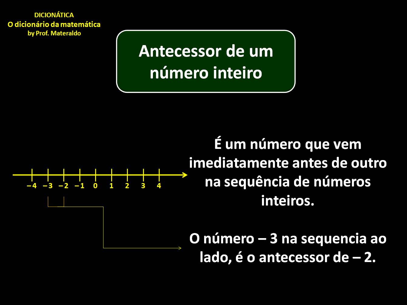 O Que É Um Número Inteiro Exemplo