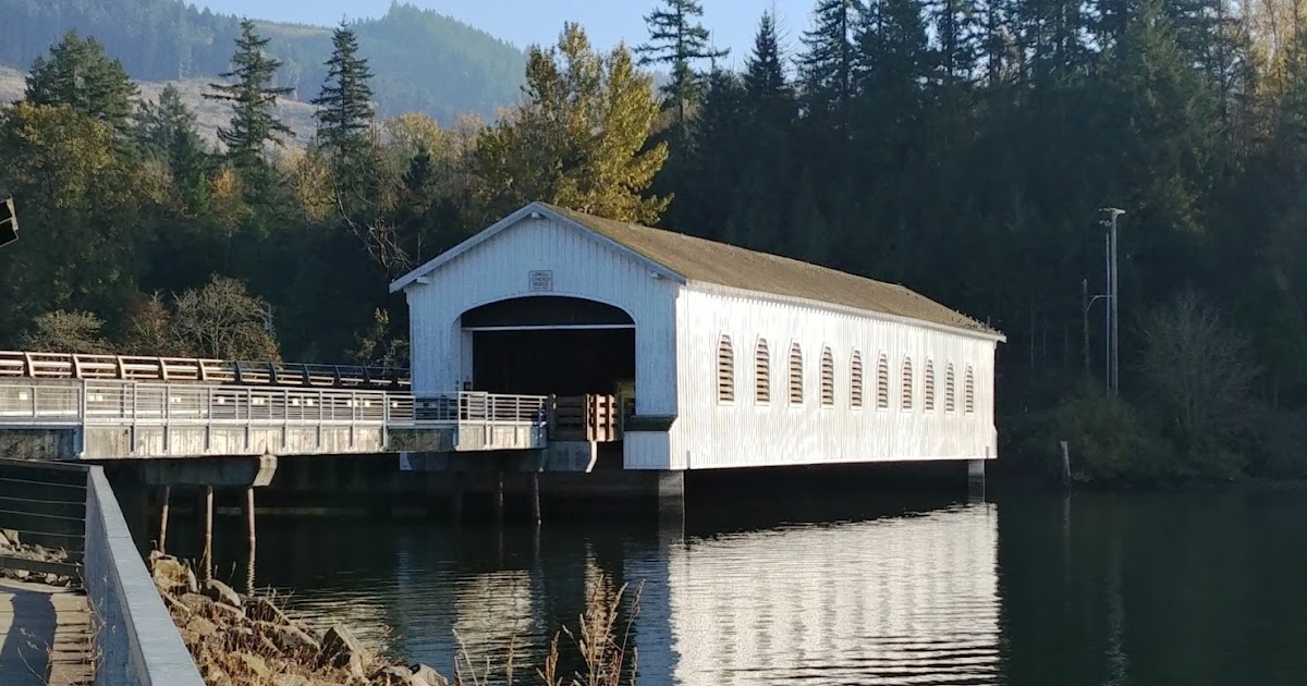 SW Oregon Architect Lowell Covered Bridge