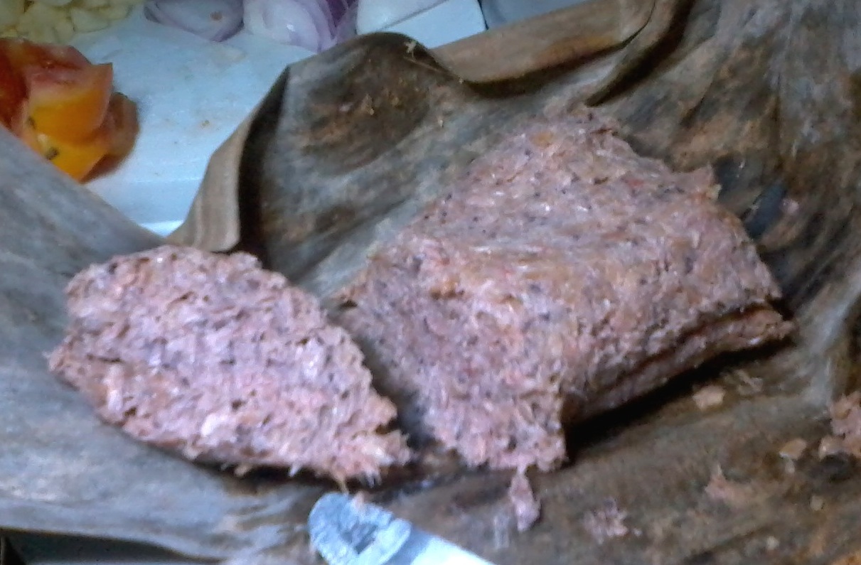 Pinoy-Prism: Apan-apan: Kangkong with Pork and Ginamos-Iloilo (Salted ...