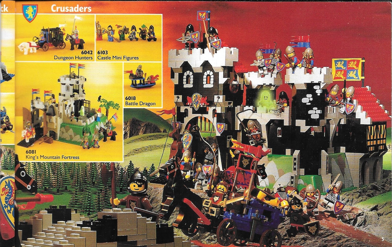 Betsy Trotwood vores Cafe A Look Back: 1992 LEGO Magazine (Featuring Castle!)