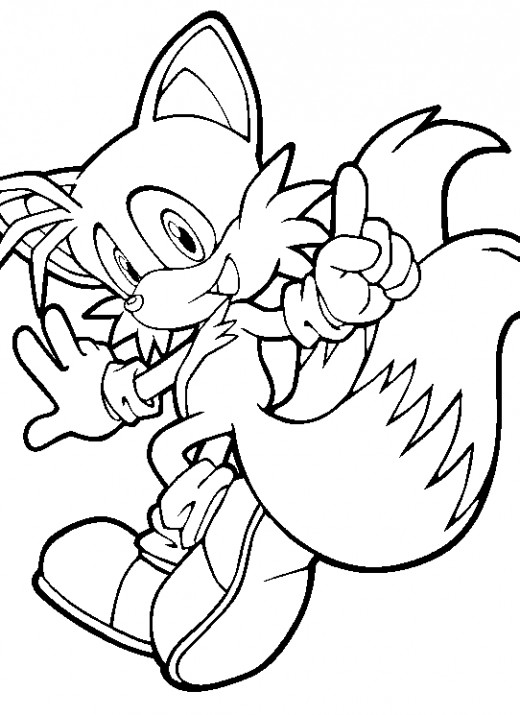 Fun Coloring Pages: Sonic the Hedgehog Coloring Pages