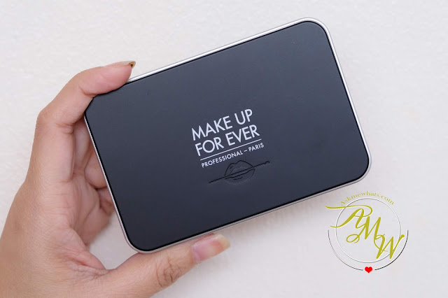 a photo of Make Up For Ever Matte Velvet Skin Blurring Powder Foundation review by Nikki Tiu of www.askmewhats.com