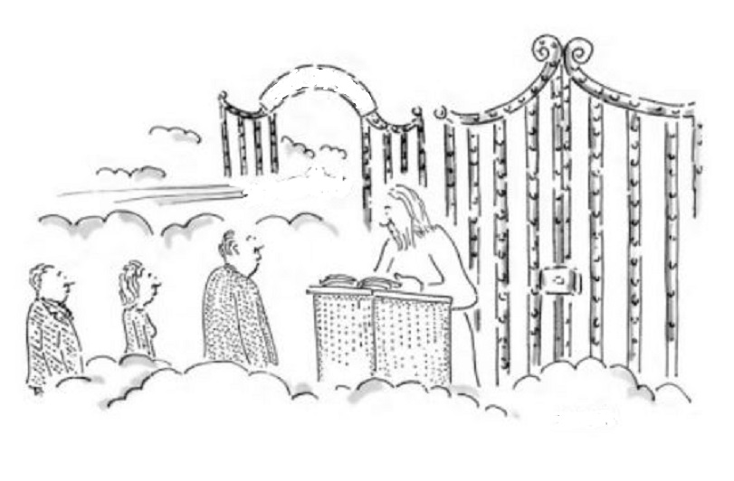 St. Peter and the Pearly Gates