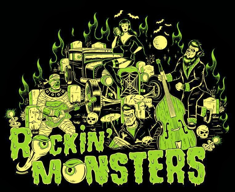 BwanaDevil Art: Rockin' Monsters