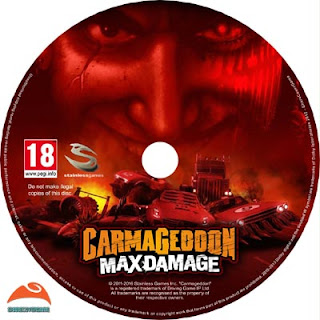 Carmageddon Max Damage Disc Label