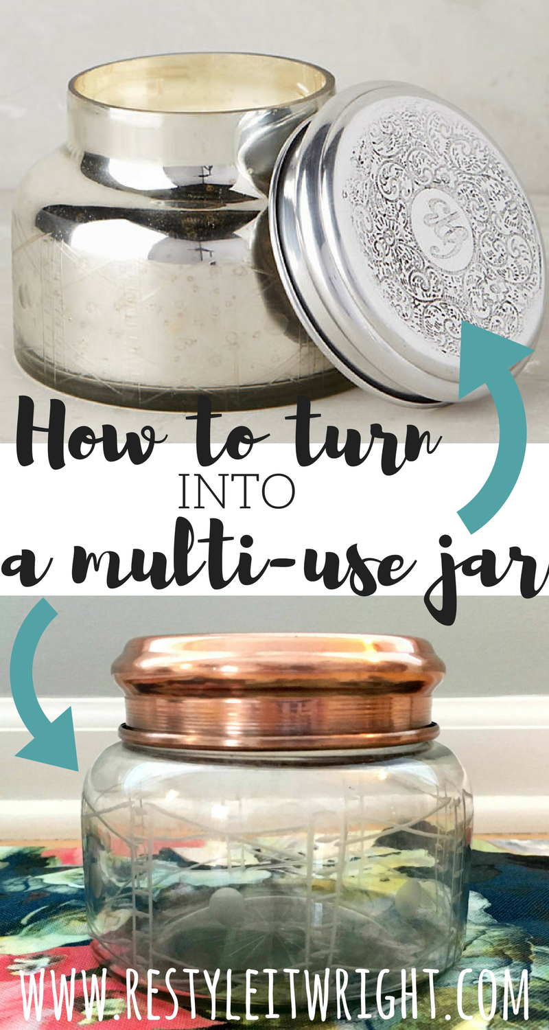 DIY Container Candle Jars