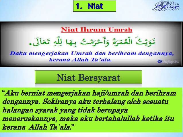 Lafaz Niat Saie Umrah