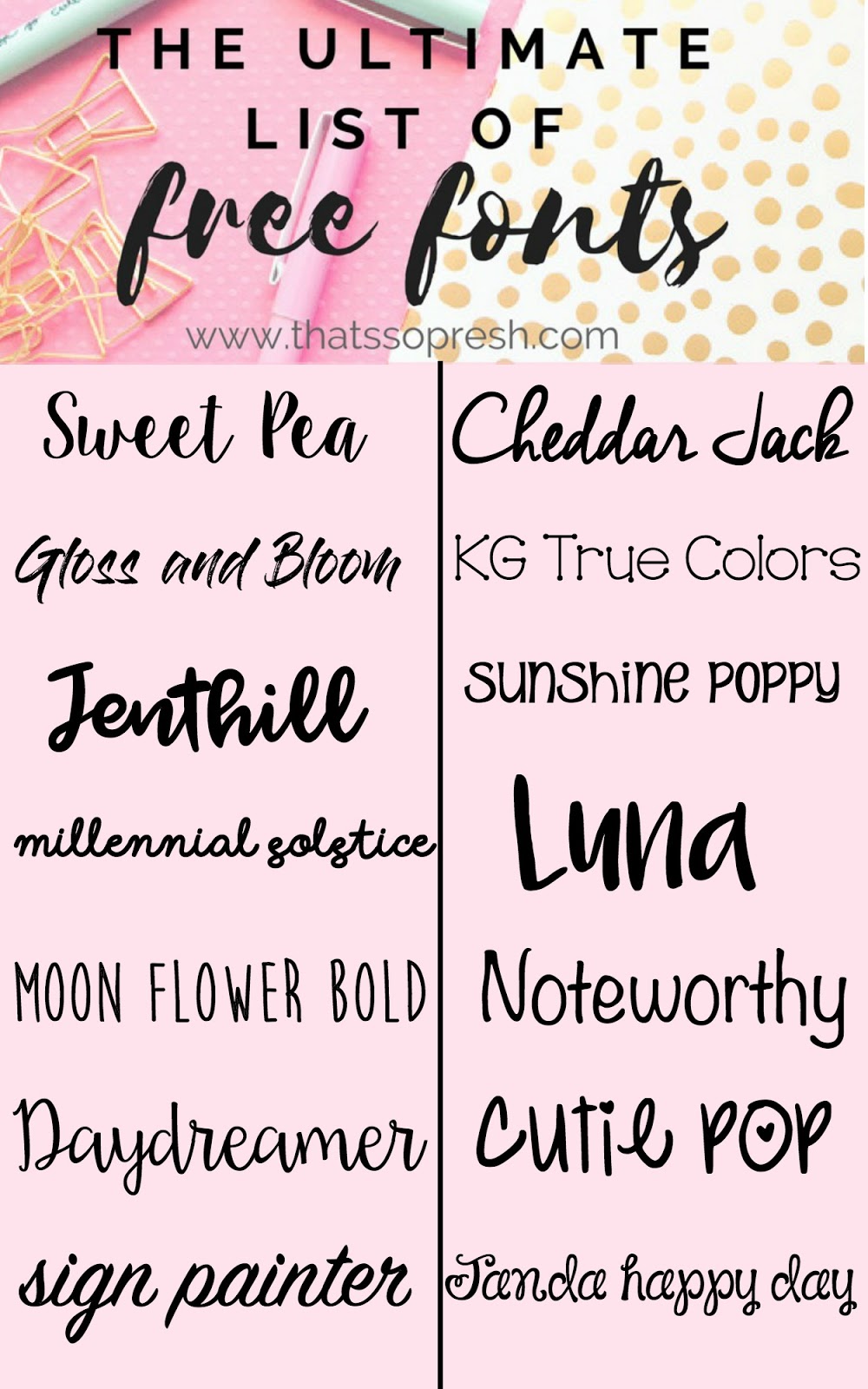 da fonts