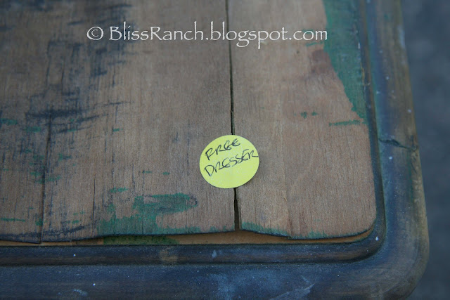 Antique Dresser Becomes Portable Patio Bar, Bliss-Ranch.com