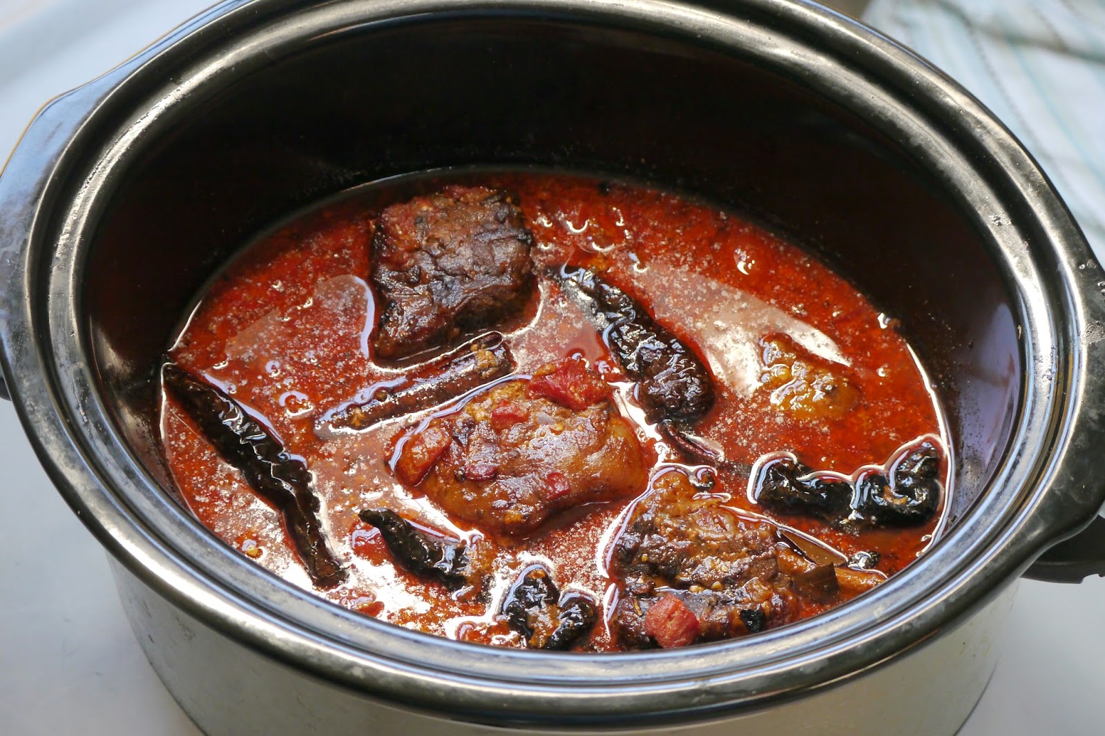 Beef stew with Indian spices