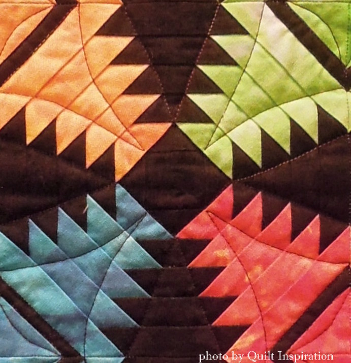 Quilt Inspiration Pineapple delight Pineapple log cabin quilts!