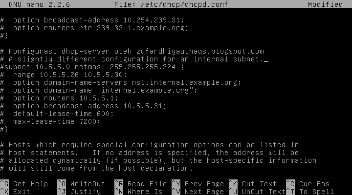 Cara Setting DHCP Server di Debian - Klik Tau