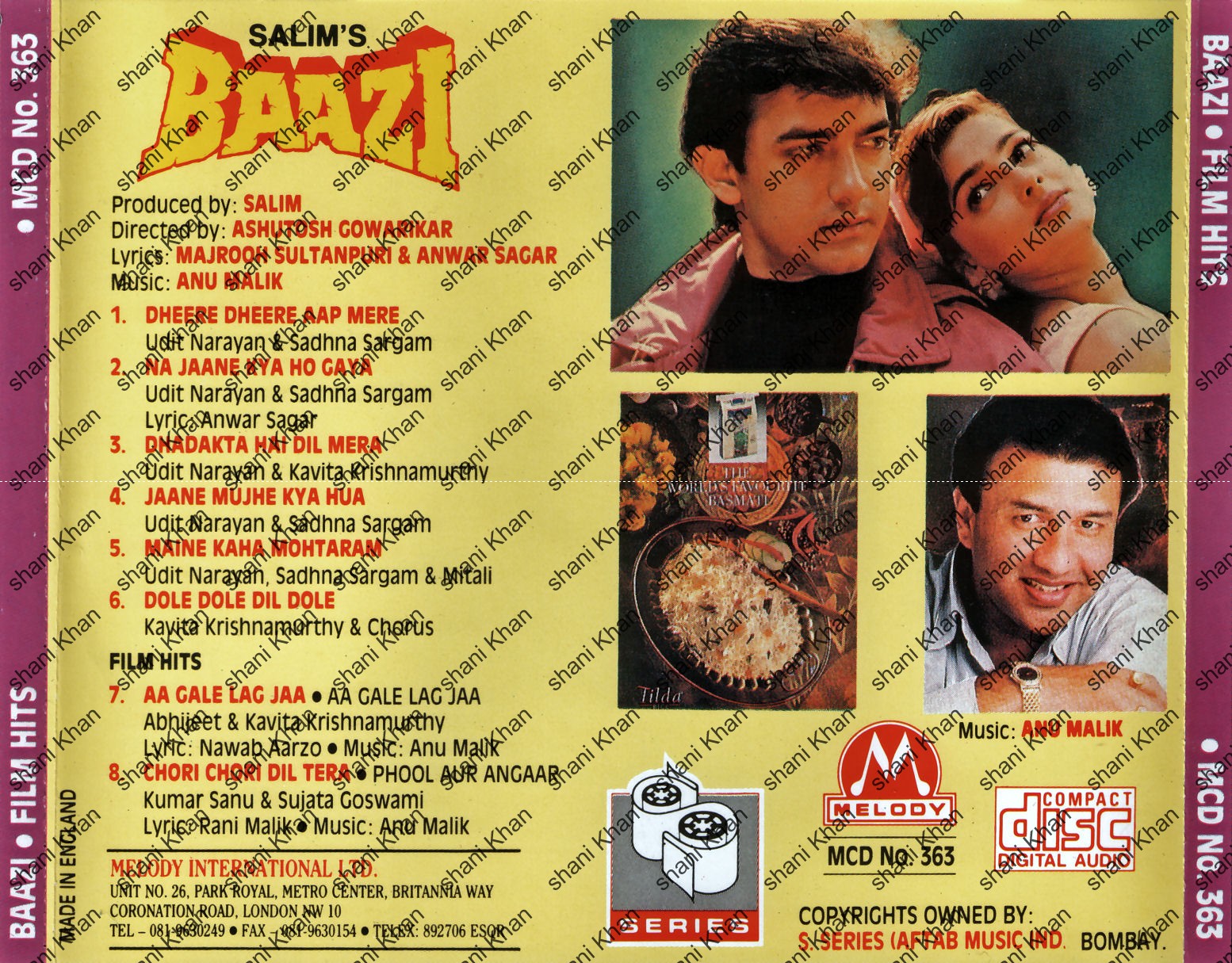 Bollywood Music A To Z Cds. visit to download http