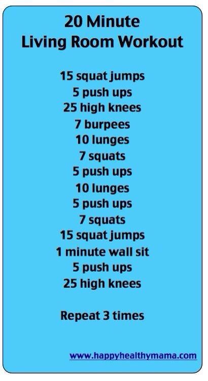 Fitness Friends 20 Minute Living Room Workout