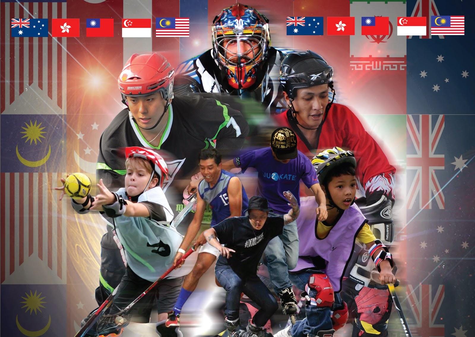MALAYSIAN MBPJ INLINE HOCKEY & SKATE TOURNAMENT MIHT14 6th Malaysia