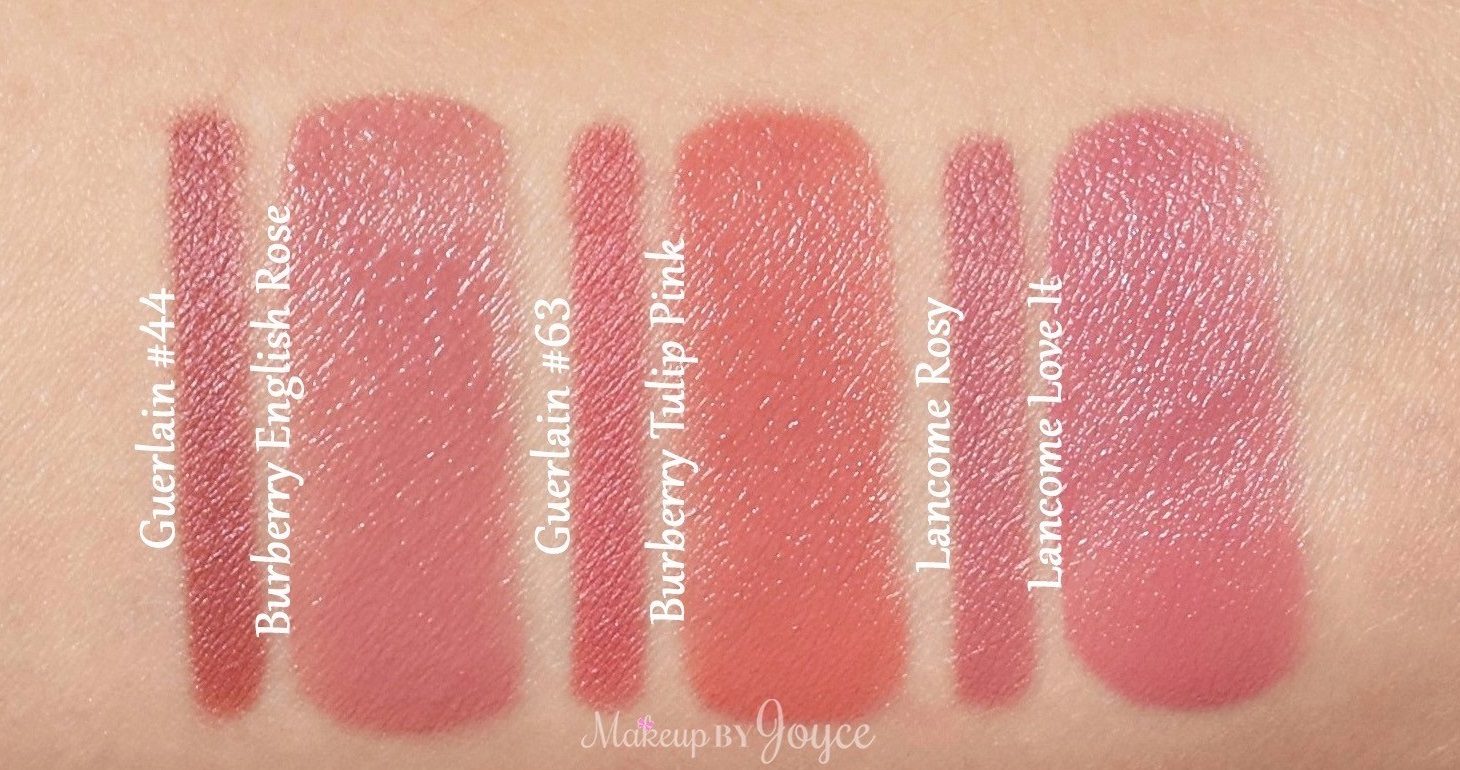 MakeupByJoyce ** ! Swatches + Comparisons Guerlain, and Illamasqua Lip Liners