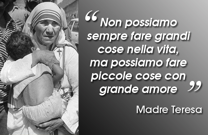 Poesia Madre Teresa Di Calcutta Romantico Mondo: Madre Teresa di Calcutta Preghiera per la pace