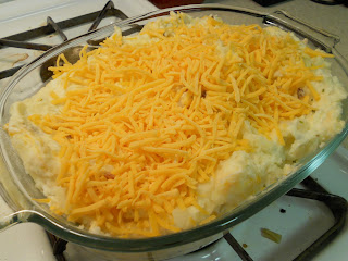 Fantastical Sharing of Recipes: Mashed Potatoes with Bacon & Cheddar