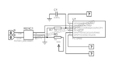 Rotary Encoder Decoder Circuit - PIC12F683 Microcontroller ~ Scorpionz ...