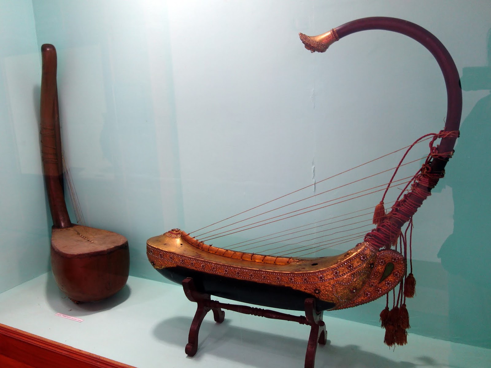 Musical Instruments at Egmore Museum, Chennai Celeste Goulding