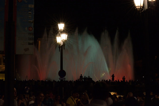 luzes Montjuic