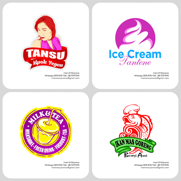  Desain Logo Logo Kuliner Desain Gerobak Jasa Desain 
