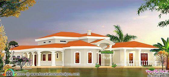 Kerala Model Luxury house with all facilities