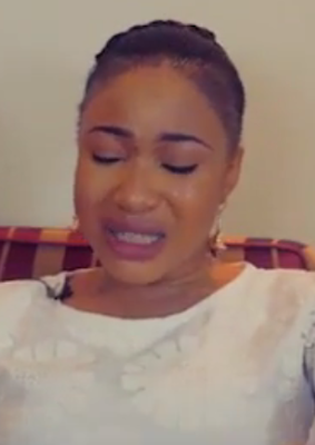 00 Tonto Dikeh cries profusely as she talks about her failed marriage, says she is aware that Rosey Meurer is sleeping with her husband
