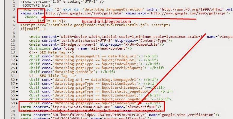 Cara Terbaru Verifikasi/Claim Blog Di Situs Alexa 2015