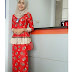 Model Baju Atasan Batik Muslim Terbaru