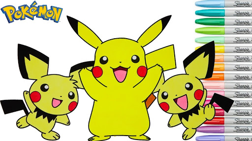 10 Pichu Pokémon Coloring Pages to Unleash Your Inner Artist