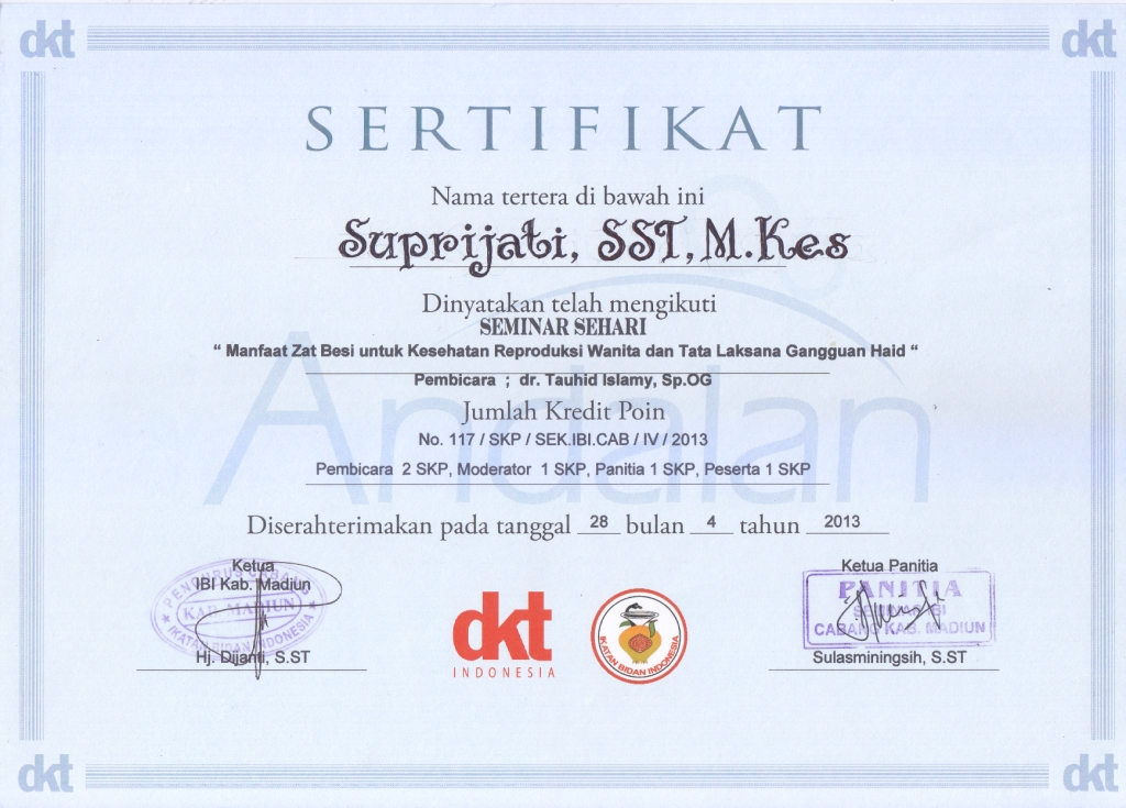Trend Sertifikat Seminar Untuk Snmptn