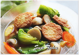Sup Tahu Berontak Resep Cara Membuat Sup Tahu Berontak Nikmat dan Sedap