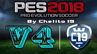 PES 2018 Chelito v4 C19 ISO PPSSPP