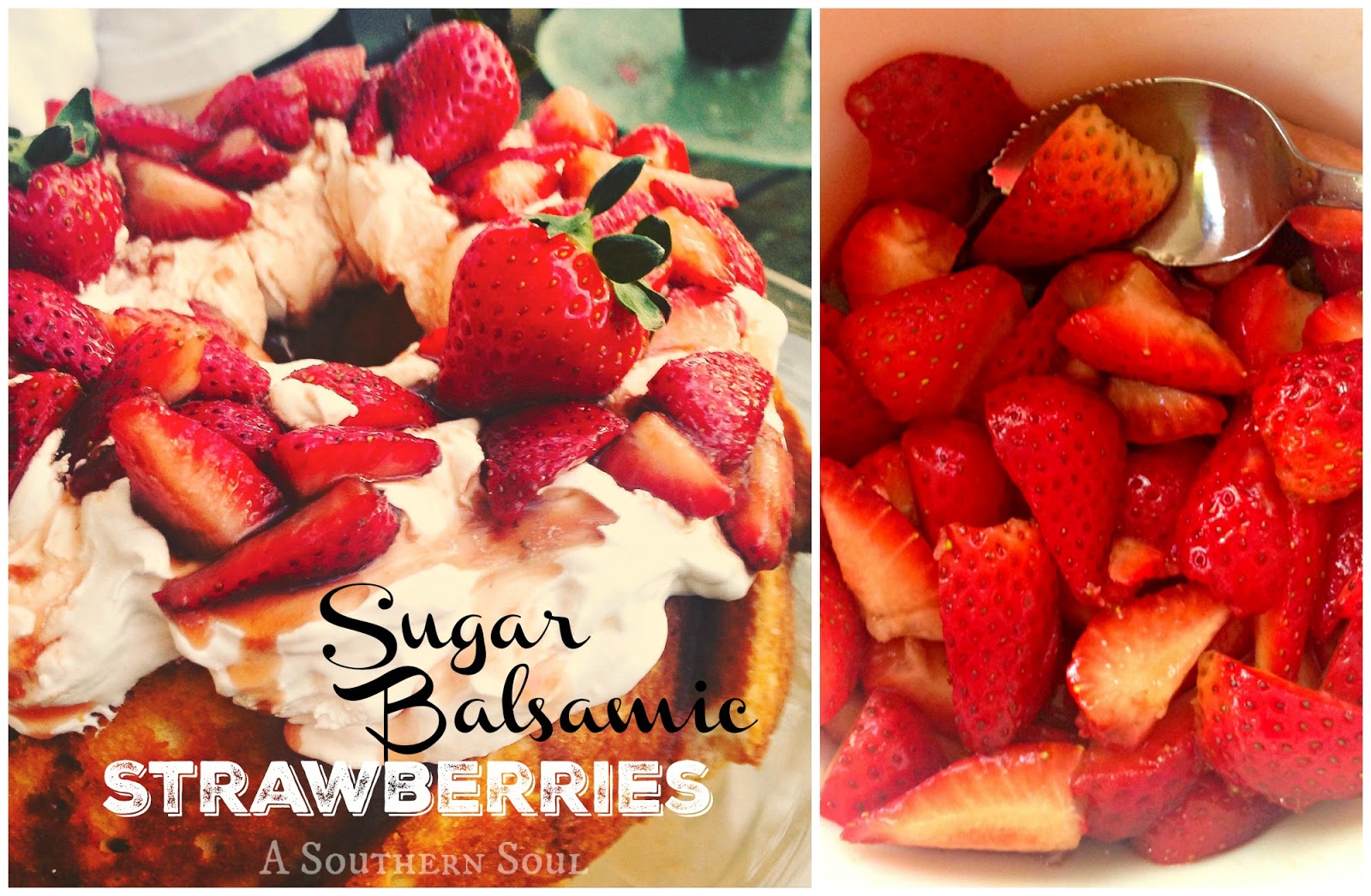 Sugar Balsamic Strawberries A Southern Soul