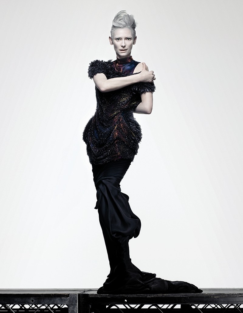 Tilda Swinton Fashion editorial
