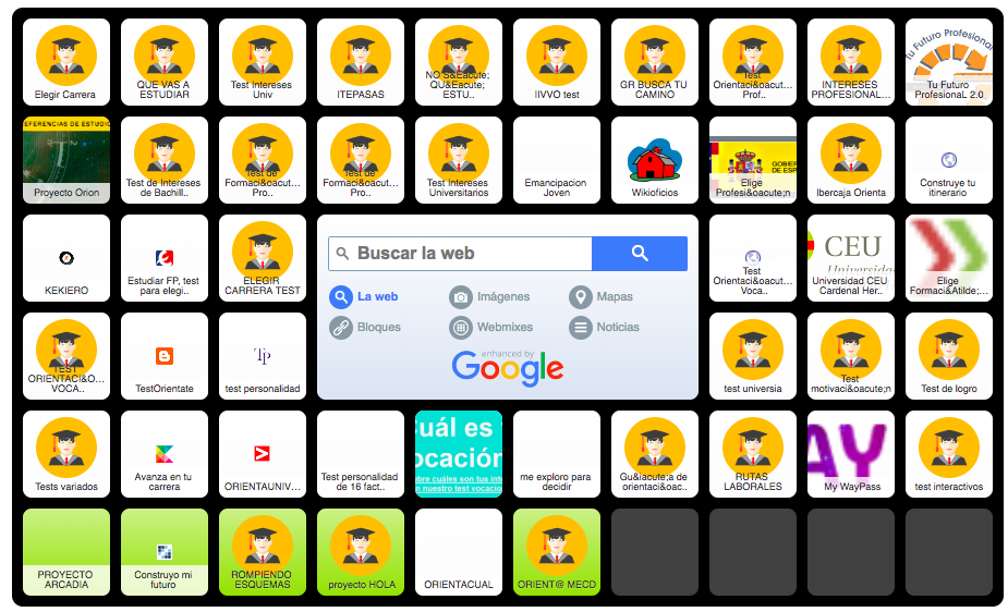 TEST Y CUESTIONARIOS SYMBALOO