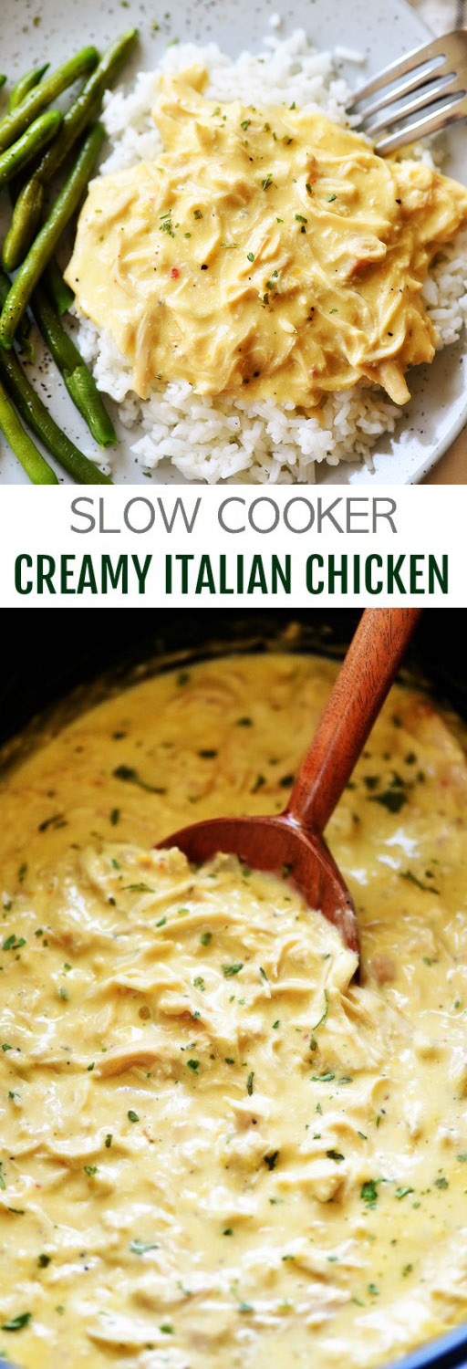 Slow Cooker Creamy Italian Chicken Anisa Favourite Foods