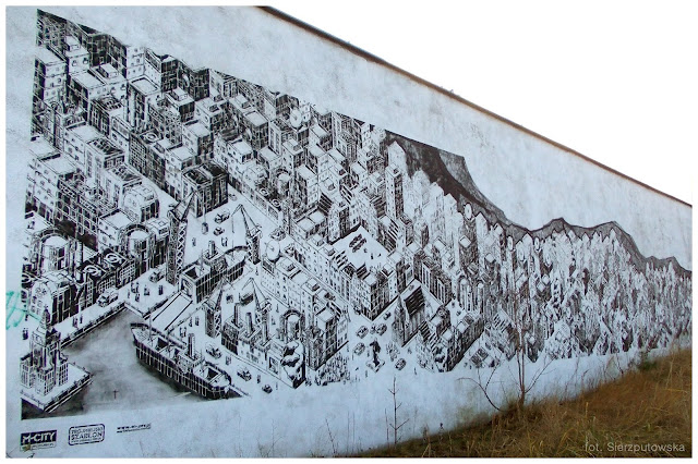 M-CITY Mariusz Waras - mural Gdynia