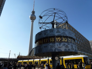 Alexanderplatz, berlin, weltzeituhr, fersehturm