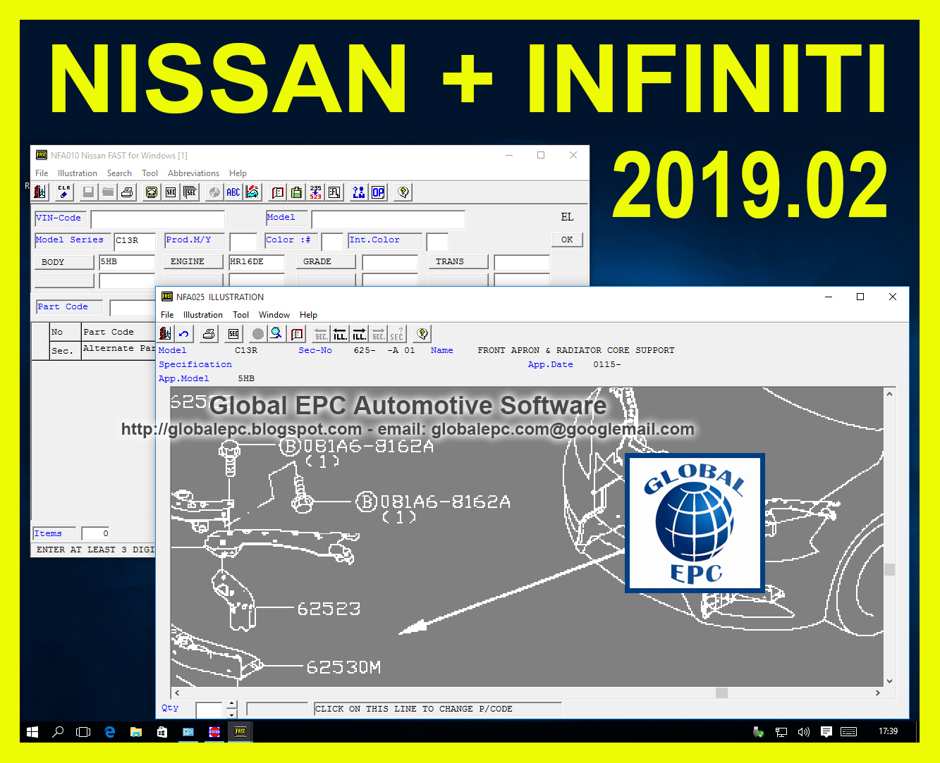 NISSAN AND INFINITI EPC 2019.02 WORLDWIDE