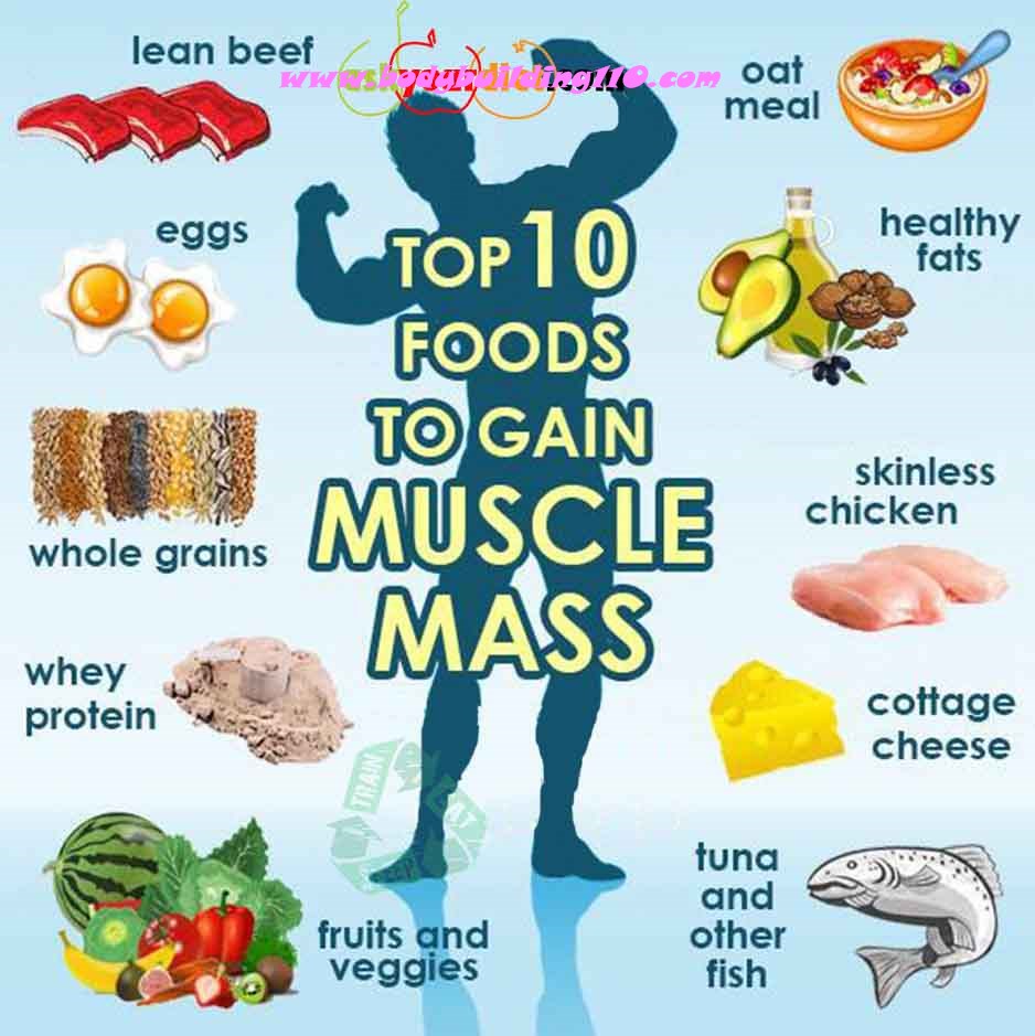 how to gain muscle diet Muscle foods mass gain healthy fitness tips ...