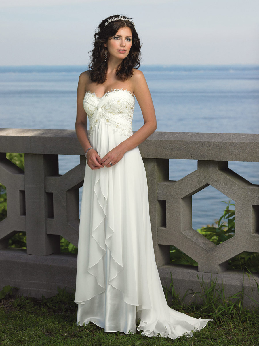 Download this Beach Wedding Dresses picture