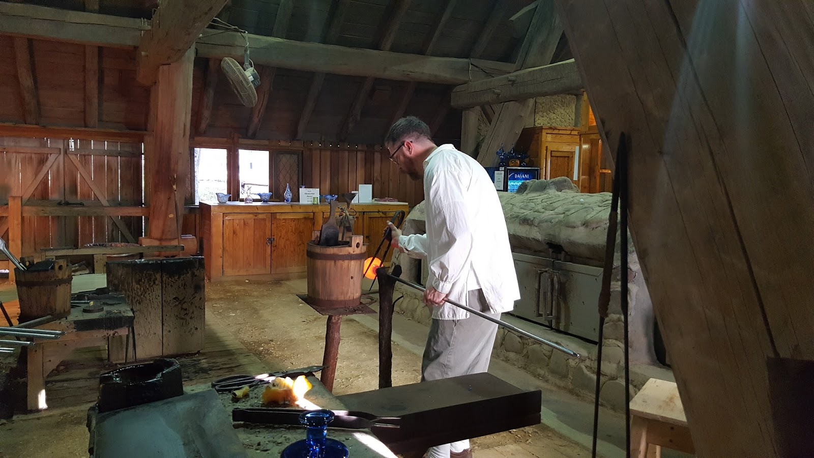 Colonial Quills The Art of Glass Blowing at the Jamestown Colony