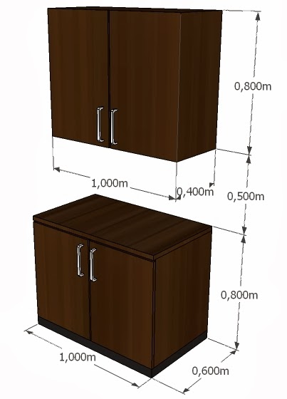 Jual Kitchen Set Malang 085103716644 Harga Standart Ukuran M1 Kabinet Atas Bawah