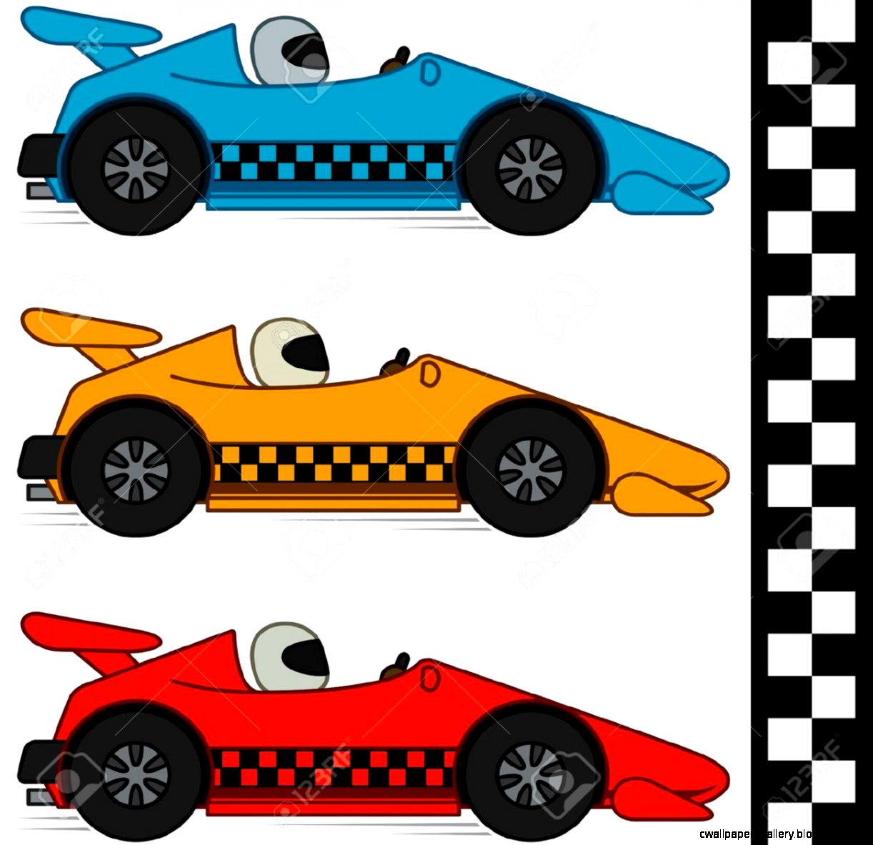 Racing Car Clipart Wallpapers Gallery