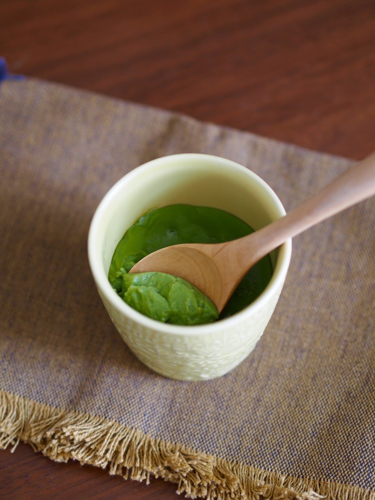 Da Washoku Kitchen Soy Milk Matcha Pudding