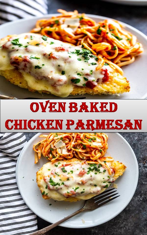 Oven Baked Chicken Parmesan MY KITCHEN