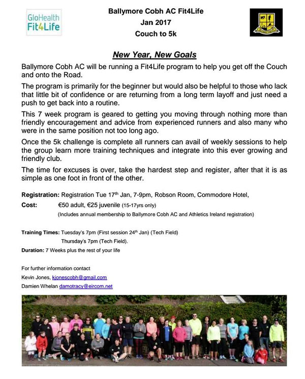 Running In Cork Ireland Cobh Couch To 5k Programme Starts Tues
