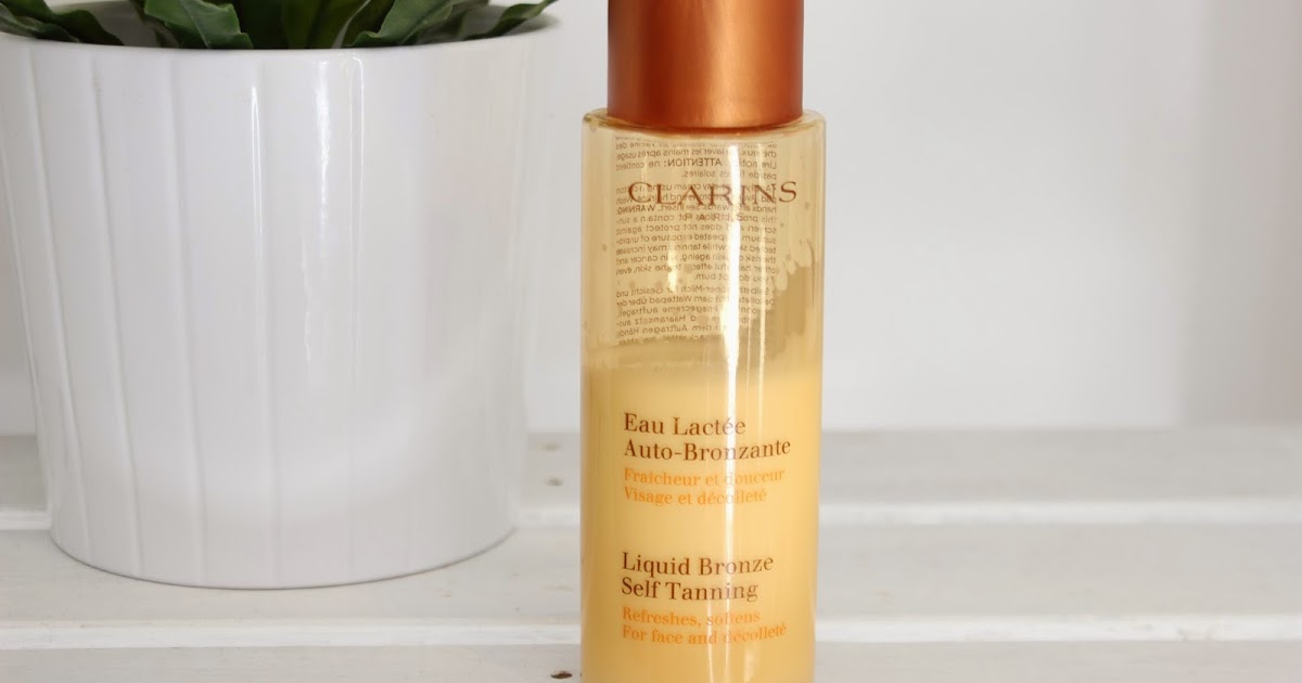 Clarins Liquid Bronze Self Tanning For Face And Décolleté // Review